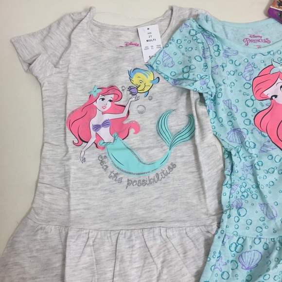 Disney Ariel Cute Bundle Dresses - Picture 5 of 6